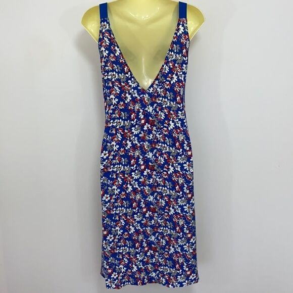 Rag & Bone Dress "Estelle" Blur Red Floral NWOT Sz T/P 4 - Picture 7 of 9